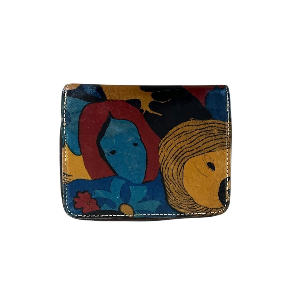 Patricia Nash Chieti Floral Faces Leather Agenda